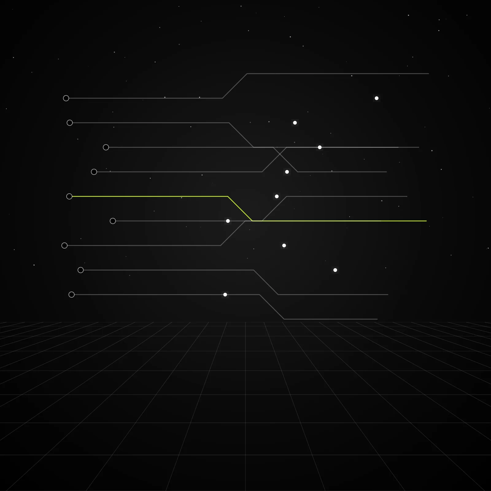 Automation: an abstract illustration