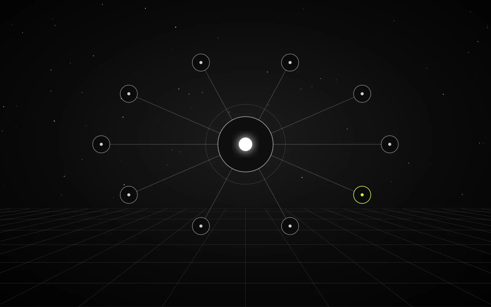 Automate with AI: an abstract illustration