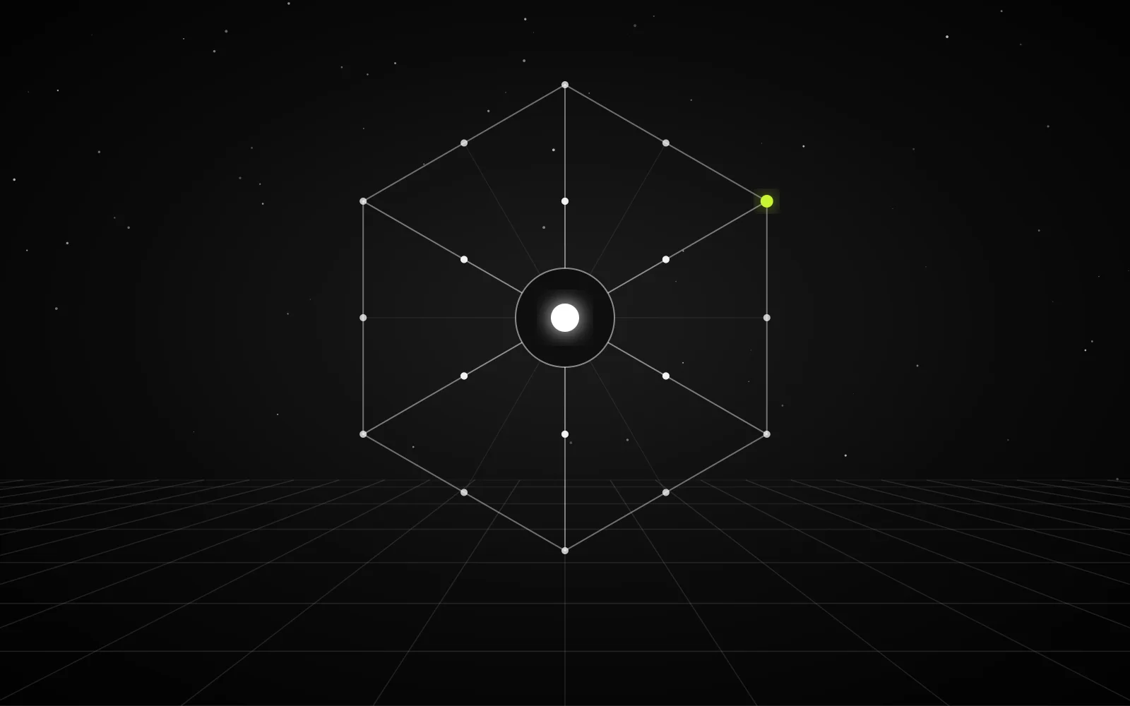 Custom AI solutions: an abstract illustration