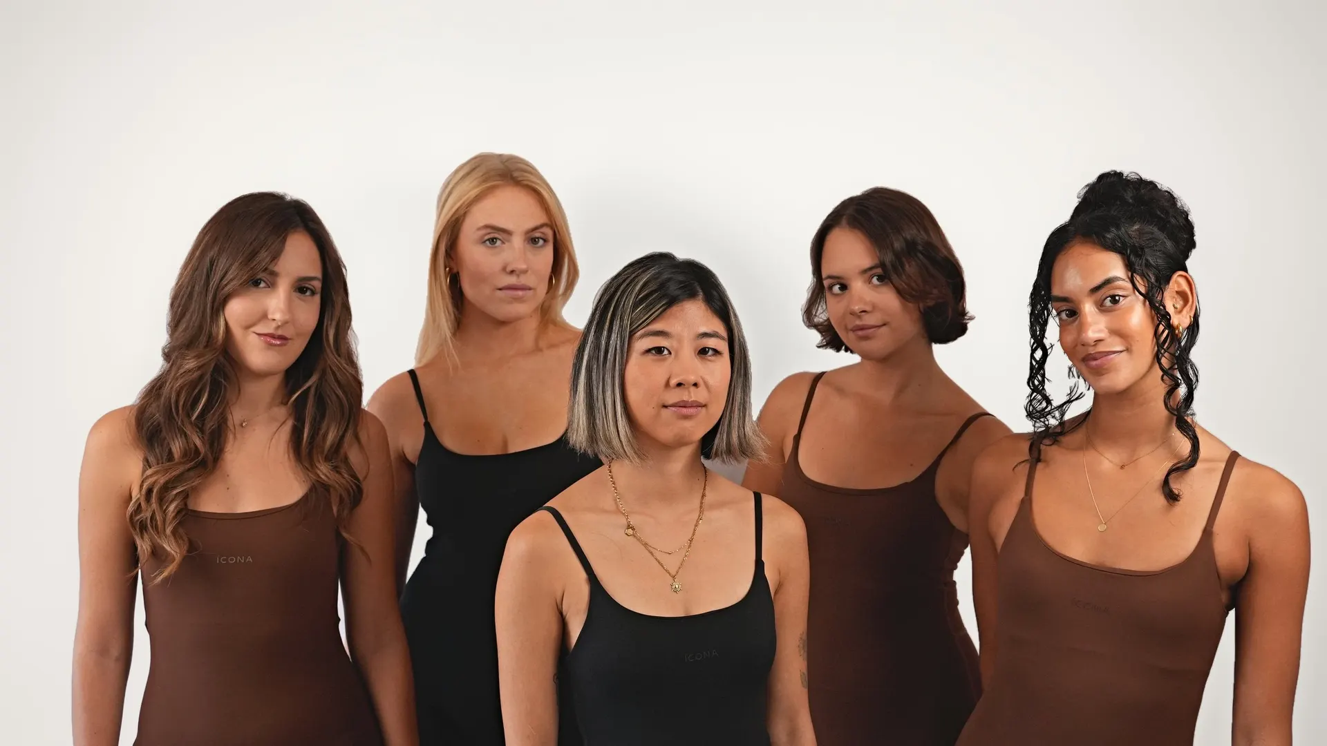 The founding girls in the studio